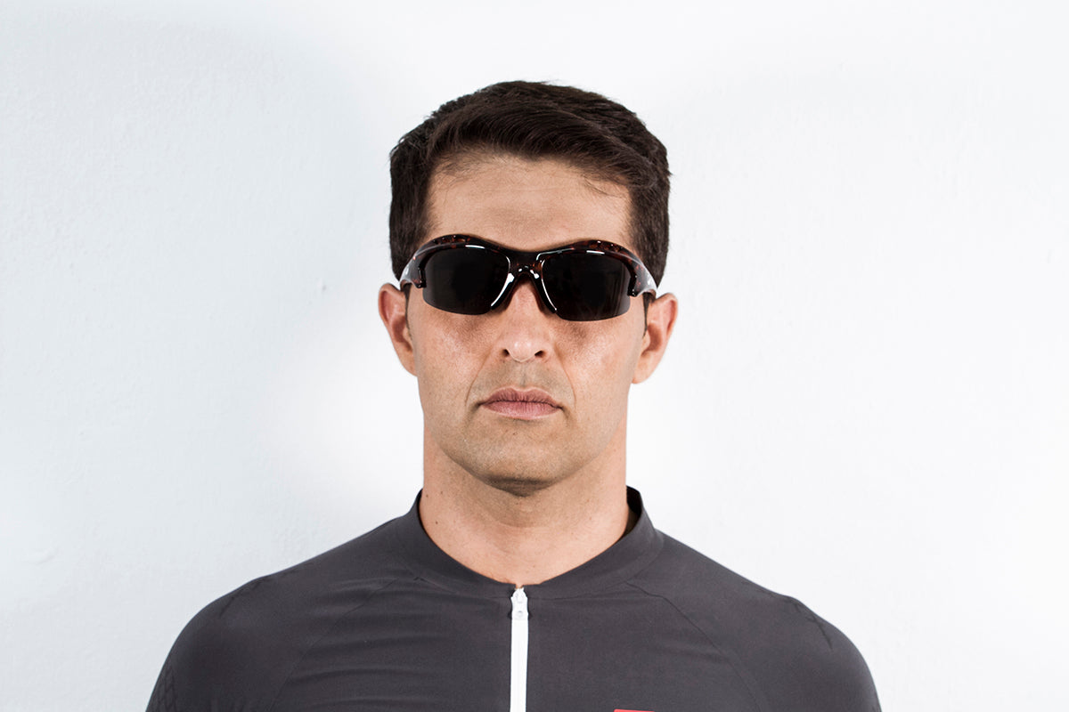 MAURICIO - Transparent Brown frame / Smoke lens