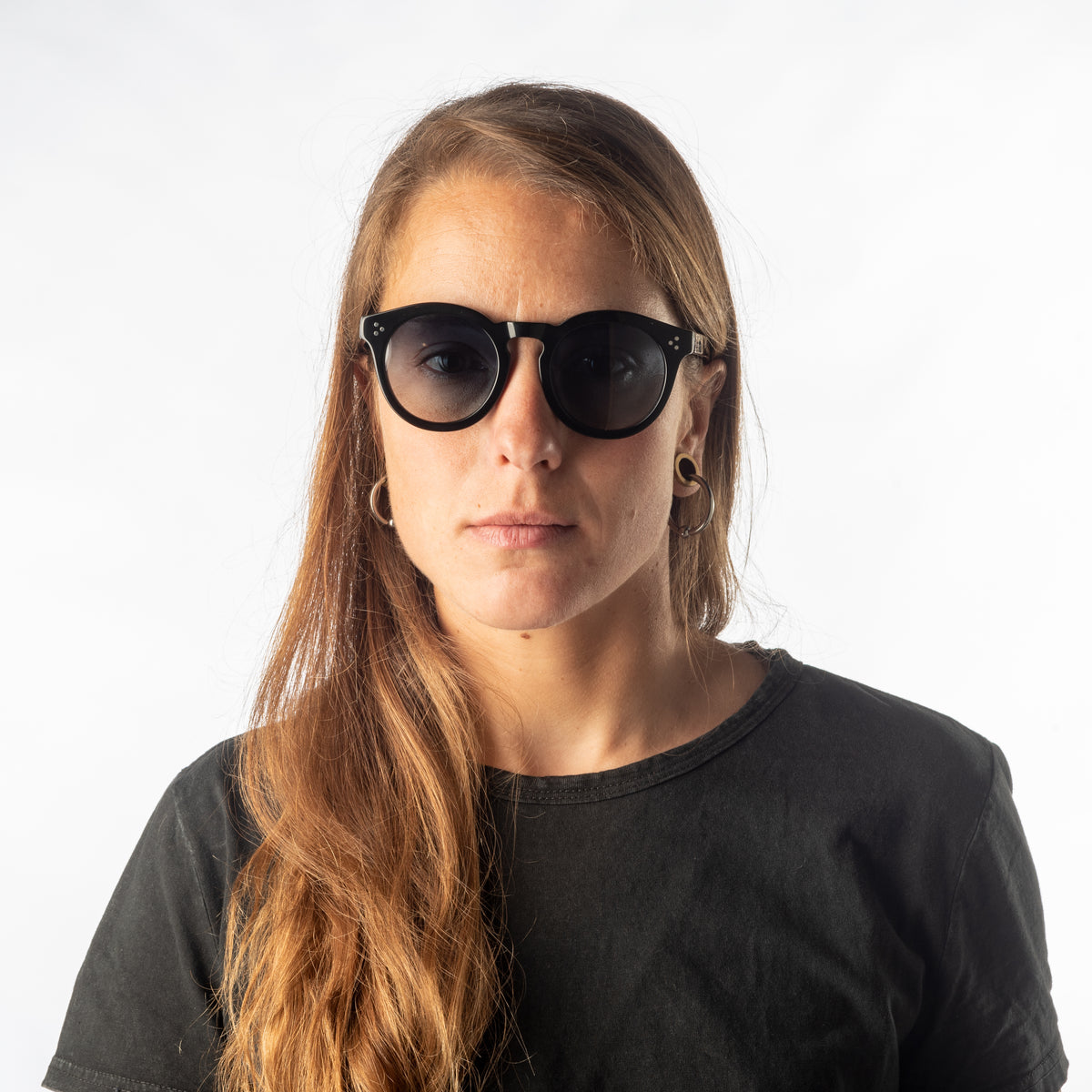 KANSAS - Black frame / Blue lens