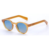 Shiny Honey frame / Blue lens