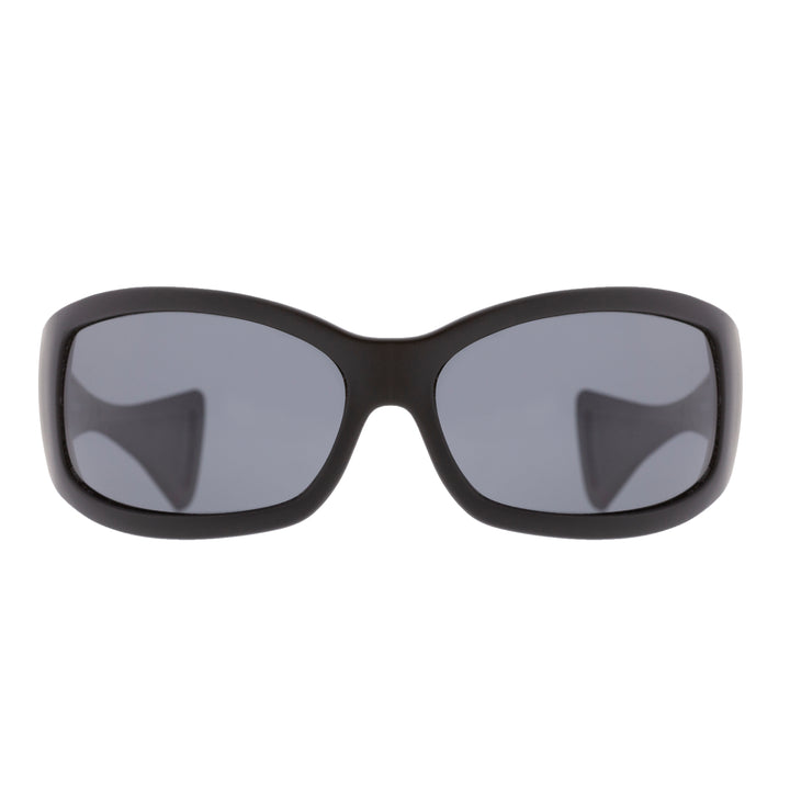 MENTAWAY - Shiny Black frame / Smoke lens