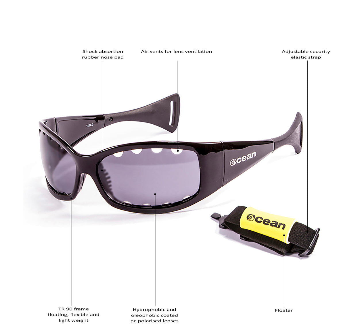 FUERTEVENTURA - Shiny Black frame / Smoke lens