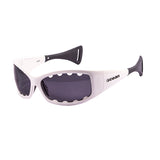 Shiny White frame / Smoke lens
