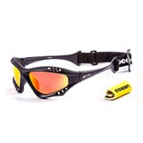 Matte Black frame / Revo Silver lens