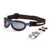 Transparent Blue frame / Smoke lens