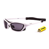 Shiny White frame / Smoke lens