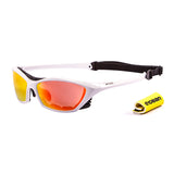 Shiny White frame / Revo Red lens