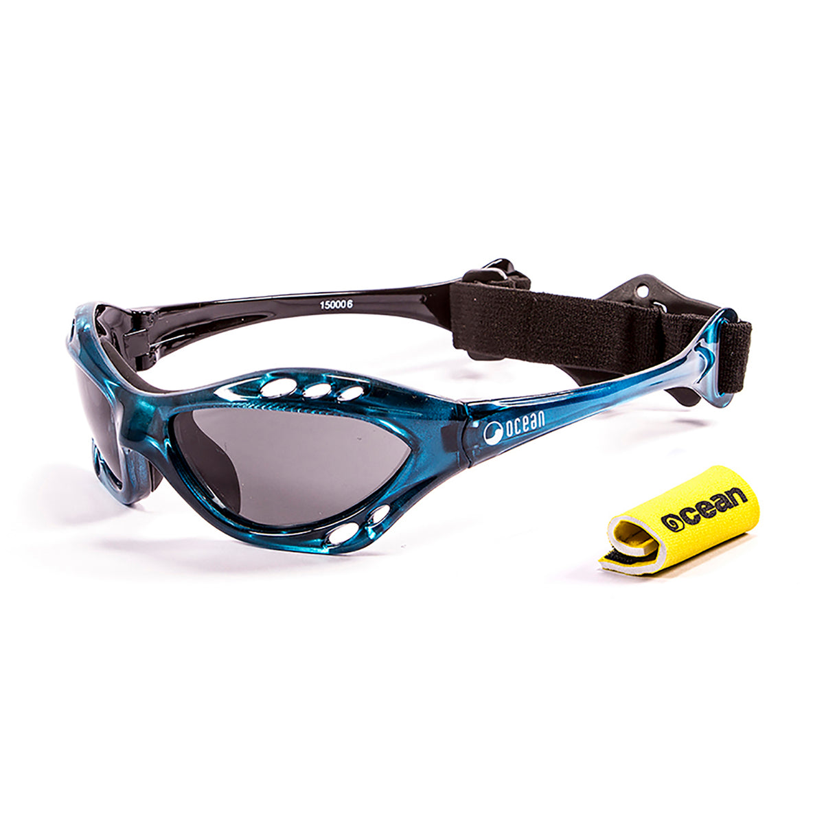 CUMBUCO - Transparent Blue frame / Smoke lens