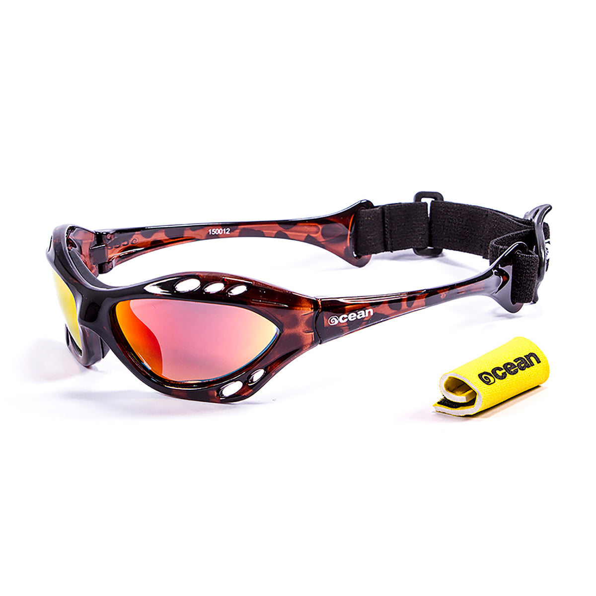 CUMBUCO - Transparent Brown frame / Revo Red lens