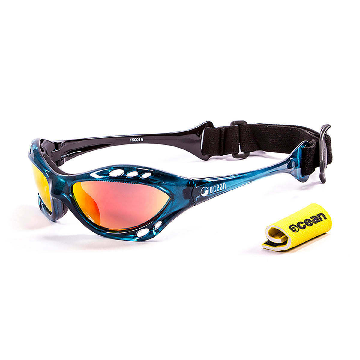CUMBUCO - Transparent Blue frame / Revo Red lens