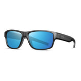 Matte Grey frame / Revo Blue lens
