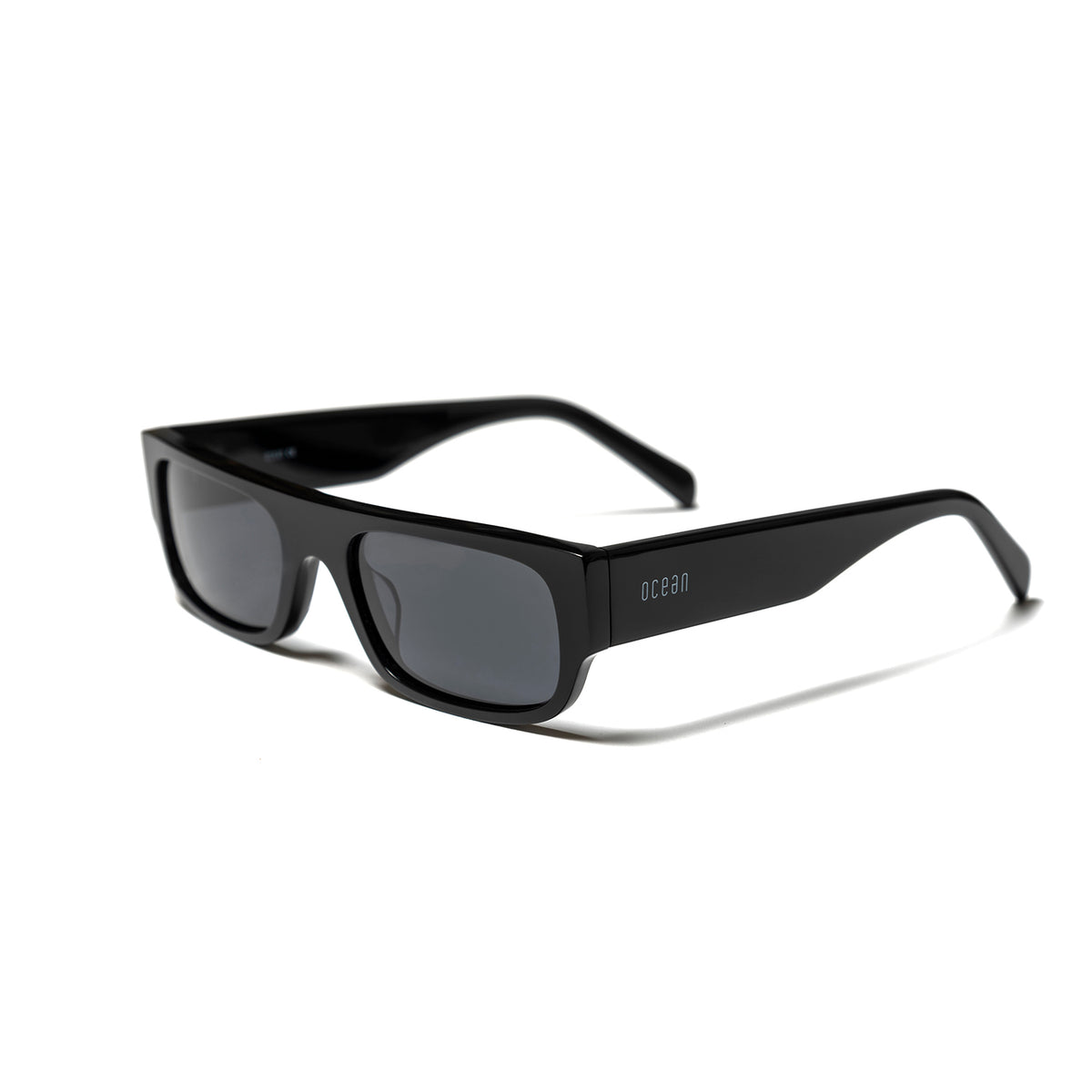 NEWMAN - Shiny Black frame / Smoke lens
