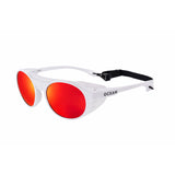 Matte White frame / Revo Red lens