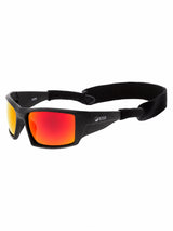 Matte Black frame / Revo Red lens