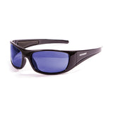 Shiny Black frame / Revo Blue lens