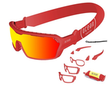 Matte Red frame / Revo Red lens / Red Strap