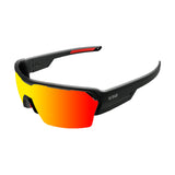Shiny Black frame / Revo Red lens