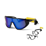 Shiny Black frame / Blue lens