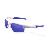 White frame / Blue lens