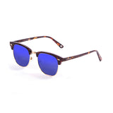 Transparent Brown frame / Revo Blue lens