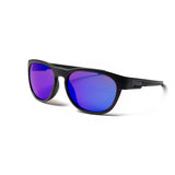 Matte Black frame / Revo Blue lens