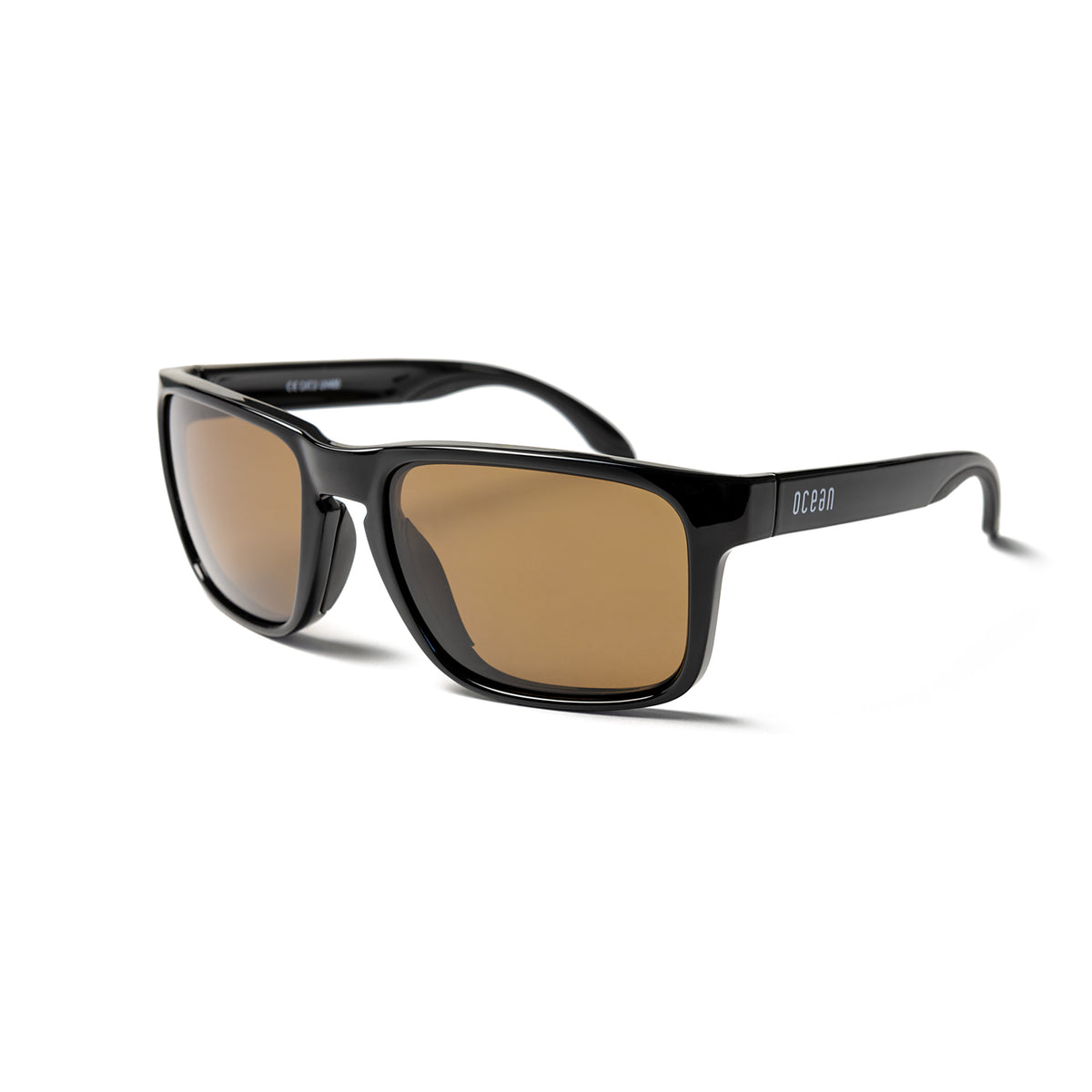 WAIMEA - Shiny Black frame / Brown lens