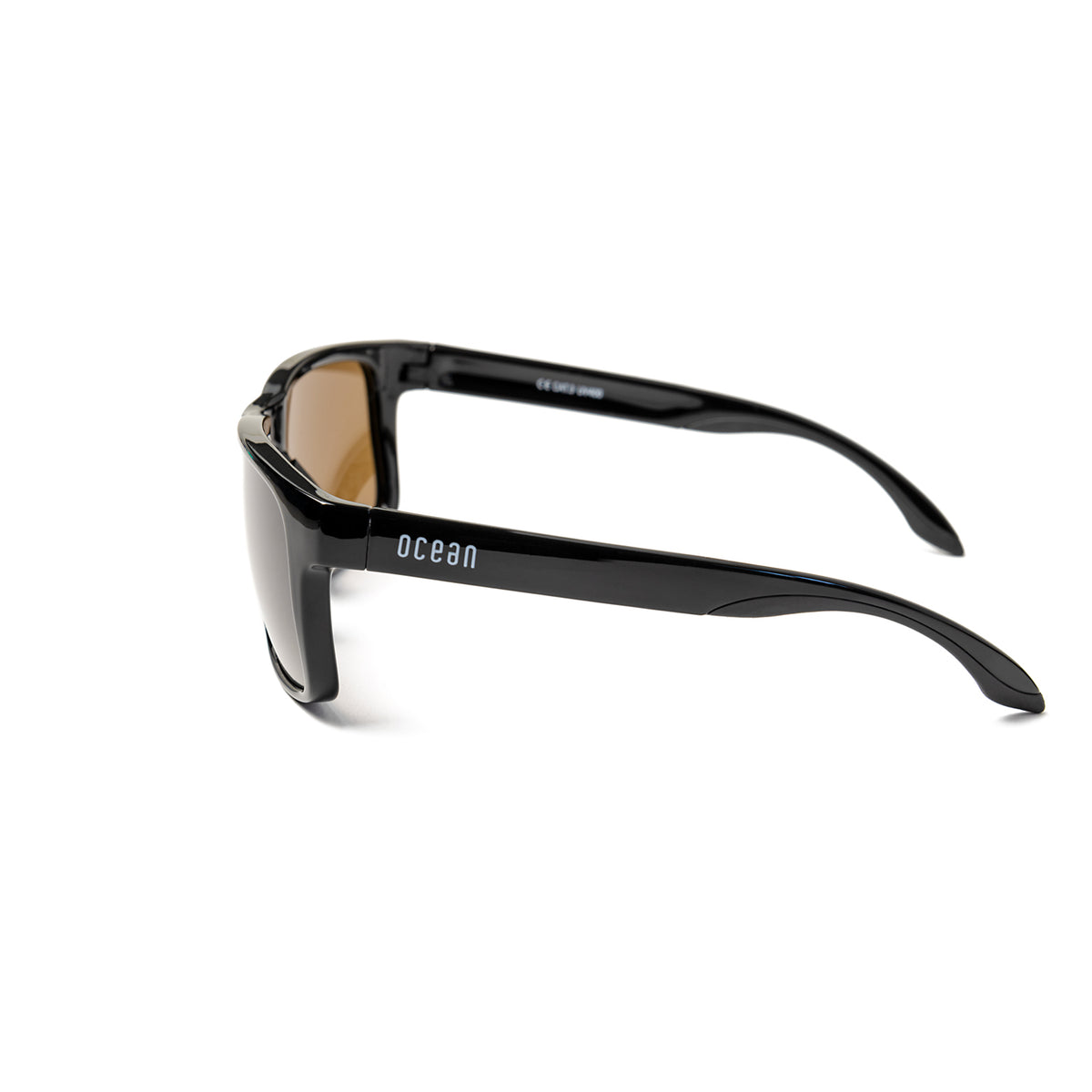 WAIMEA - Shiny Black frame / Brown lens