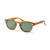 Shiny Honey frame / Green lens