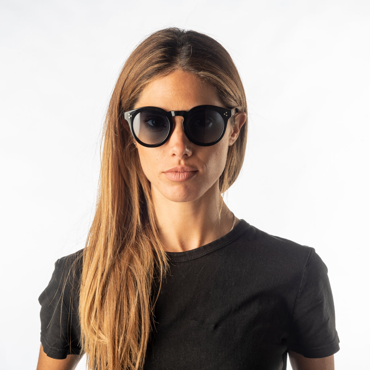 KANSAS - Black frame / Blue lens