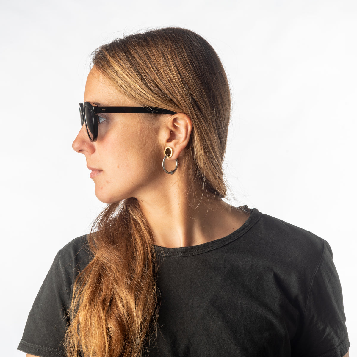 KANSAS - Black frame / Blue lens