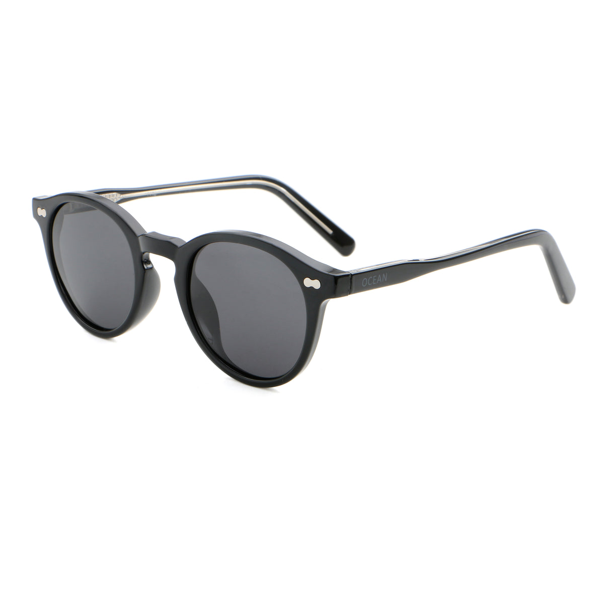 BOWIE - Shiny Black frame / Smoke lens