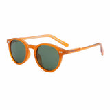 Honey frame / Green lens