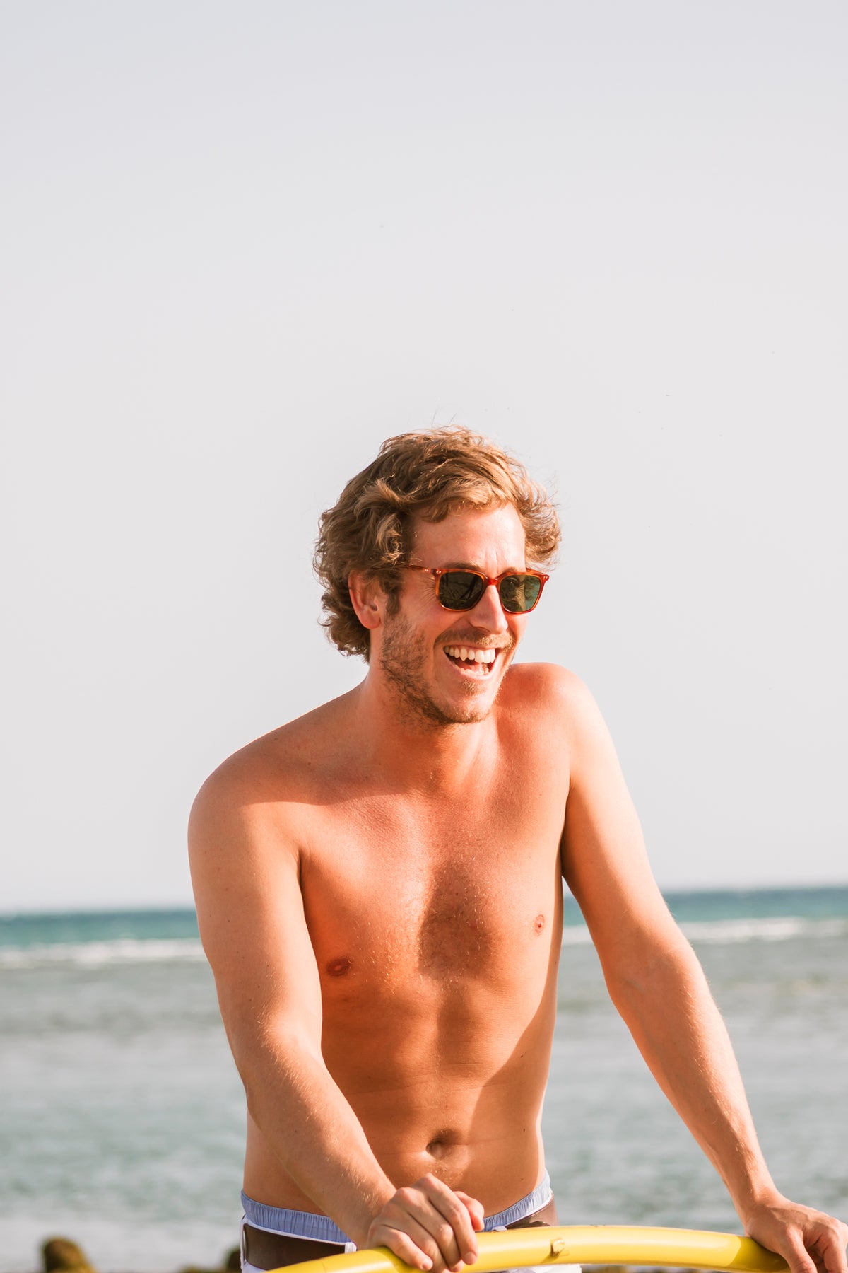 REDFORD - Transparent Brown frame