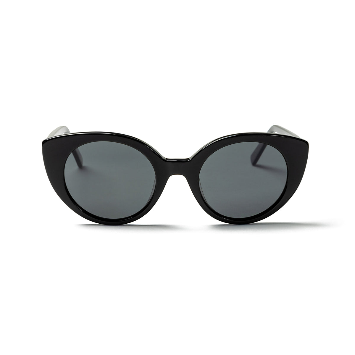 GRETA - Shiny Black frame / Smoke lens