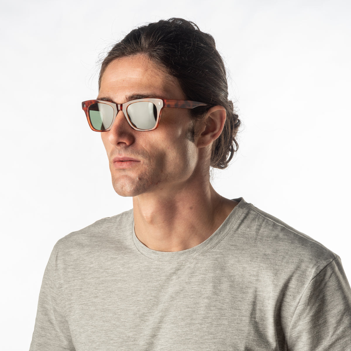 NICOSIA - Transparent Brown frame