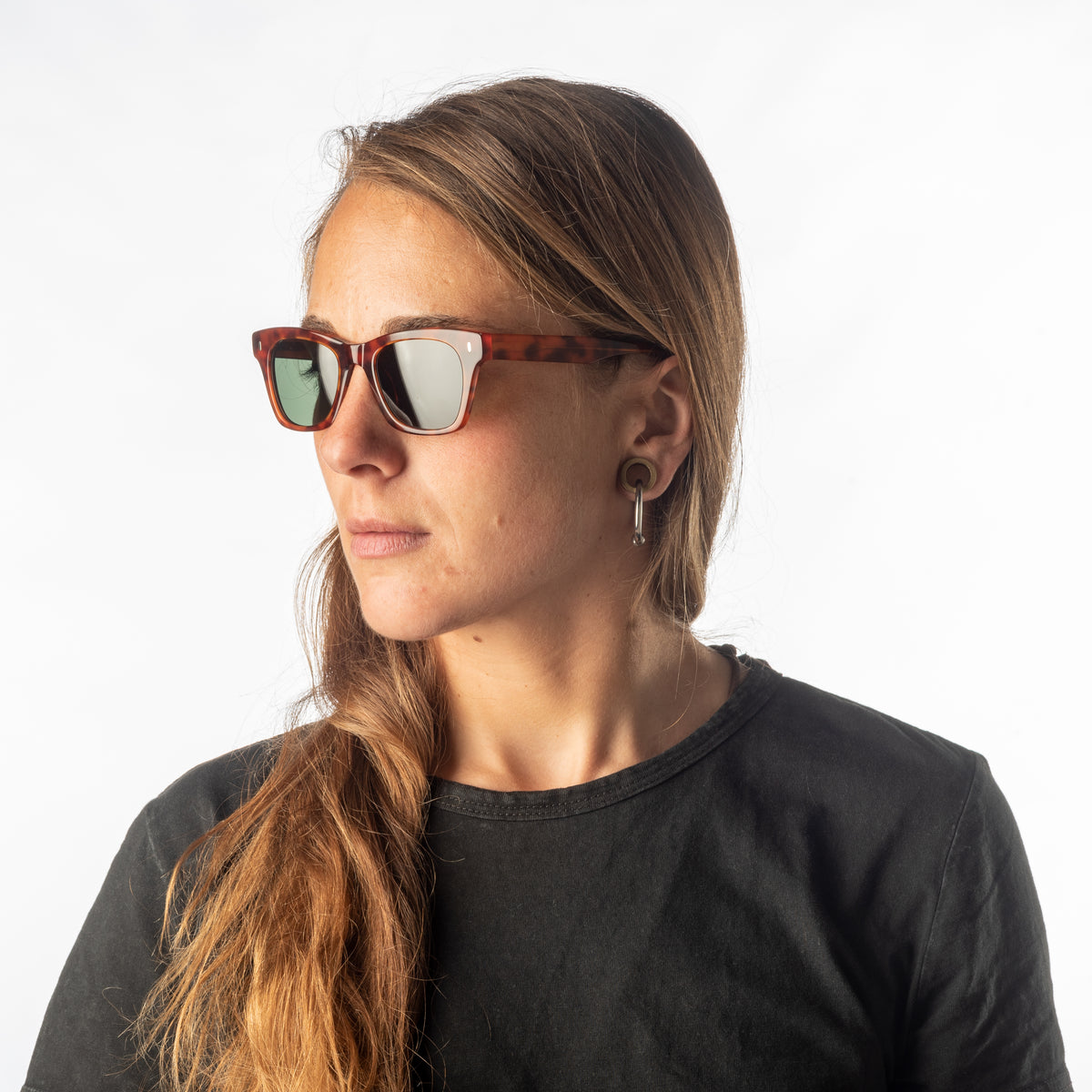 NICOSIA - Transparent Brown frame
