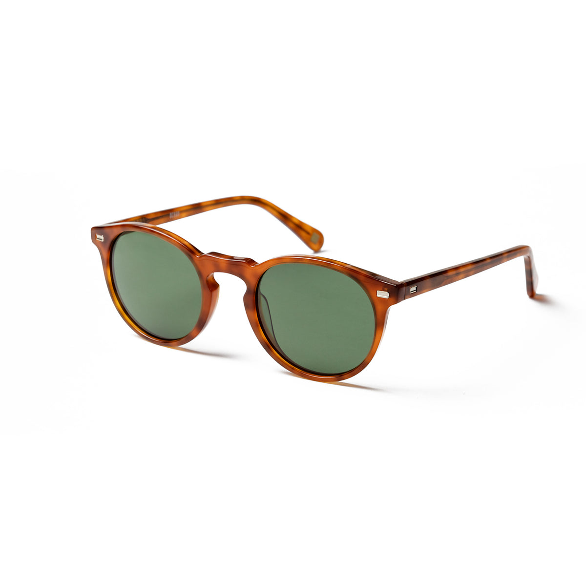 DE NIRO - Transparent Brown frame / Green lens