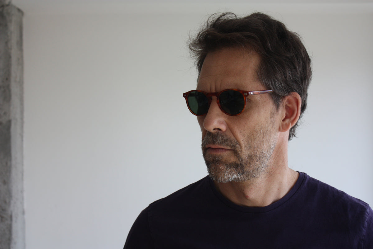 DE NIRO - Transparent Brown frame / Green lens