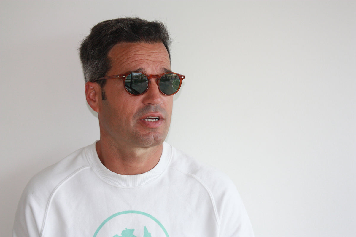 DE NIRO - Transparent Brown frame / Green lens