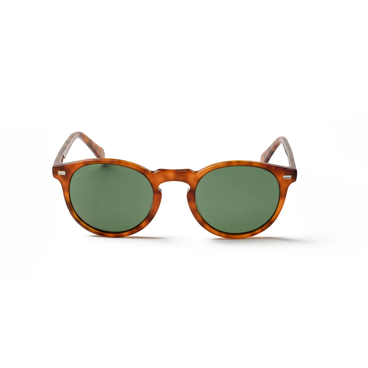 DE NIRO - Transparent Brown frame / Green lens