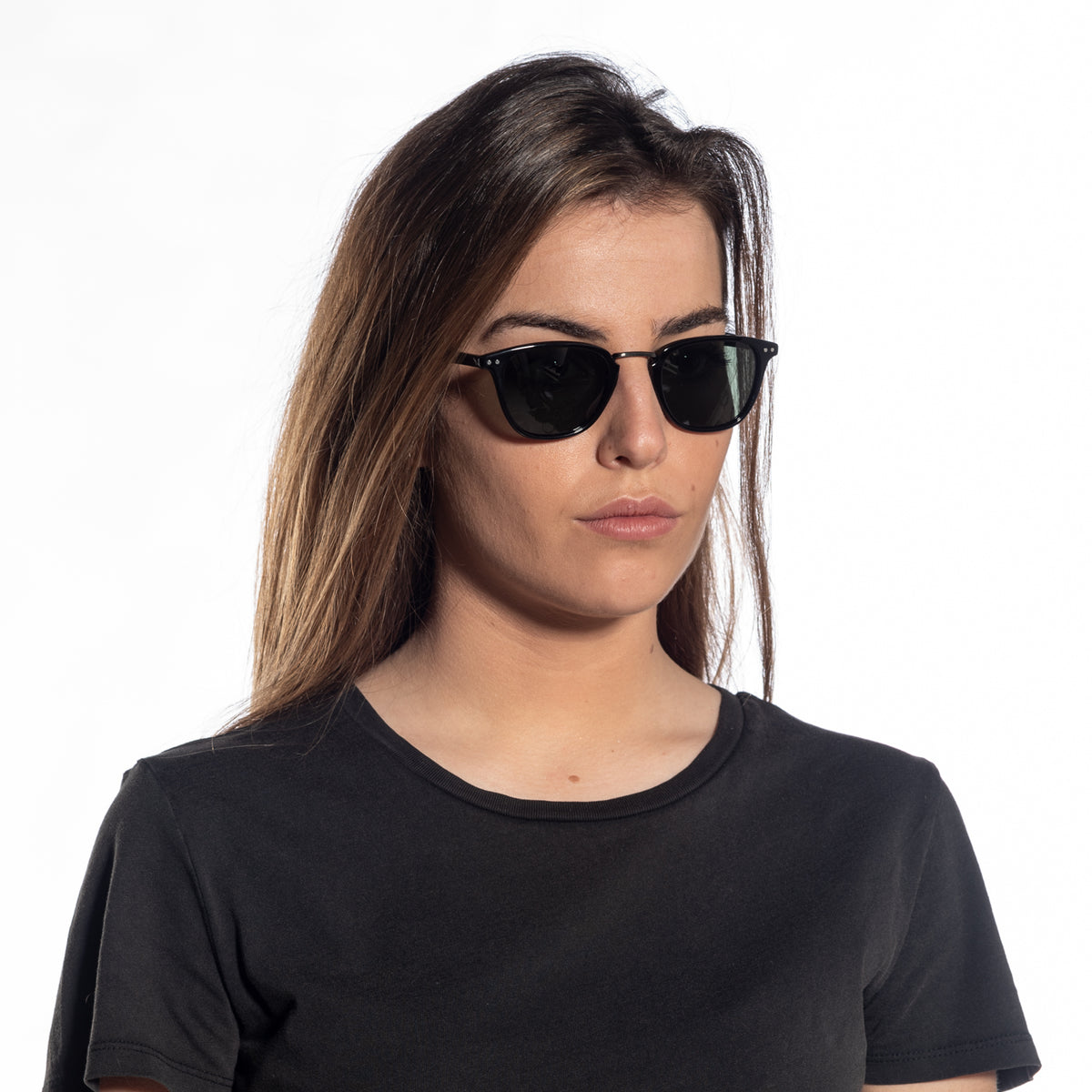 VICTORIA - Shiny Black frame / Smoke lens