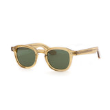 Transparent Brown frame / Green lens