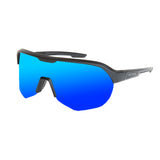 Matte Black frame / Revo Blue lens