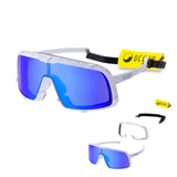 White frame / Revo Blue lens