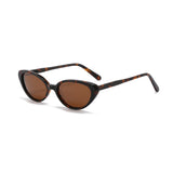 Transparent Brown frame / Grey lens