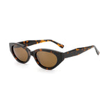 Transparent Brown frame / Grey lens