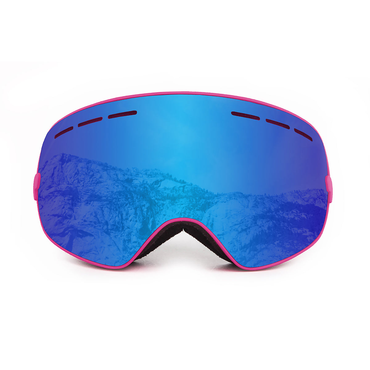 CERVINO - Pink frame / Revo Blue lens